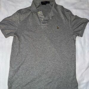 Ralph Lauren Classic Gray Polo Shirt